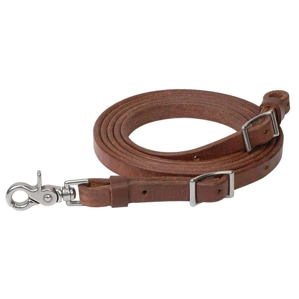 Weaver Leather 5/8in X 8ft Synergy Harness Leather Roper Reins 3 Weaver Leather 5/8in X 8ft Synergy Harness Leather Roper Reins