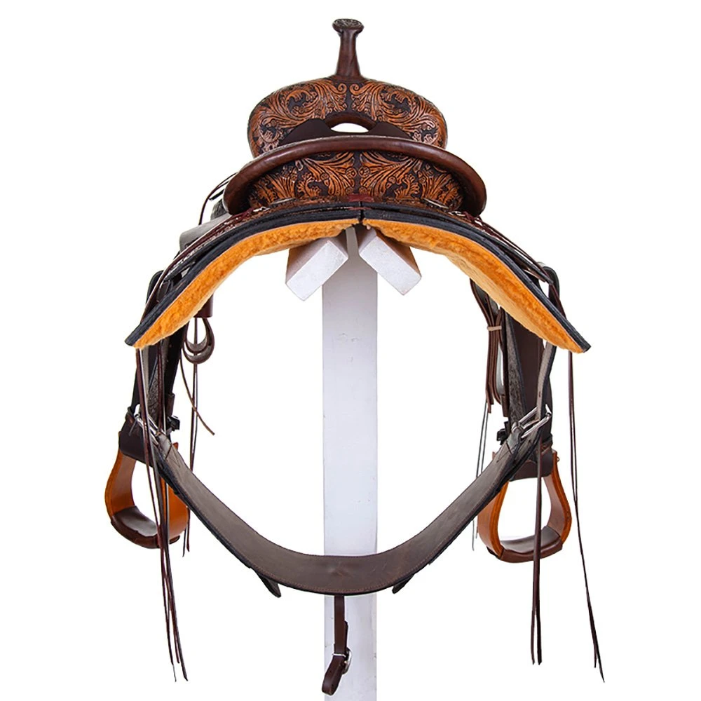 Circle Y Saddlery Circle Y 16in. Cody Crow Versatility Saddle 4 Circle Y Saddlery Circle Y 16in. Cody Crow Versatility Saddle - Image 2