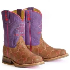 Tin Haul Kid's Lotta Heart With Cowgirl Heart Sole Boot -NRS || STANCE || Classic Shop 14 018 0102 5020 04