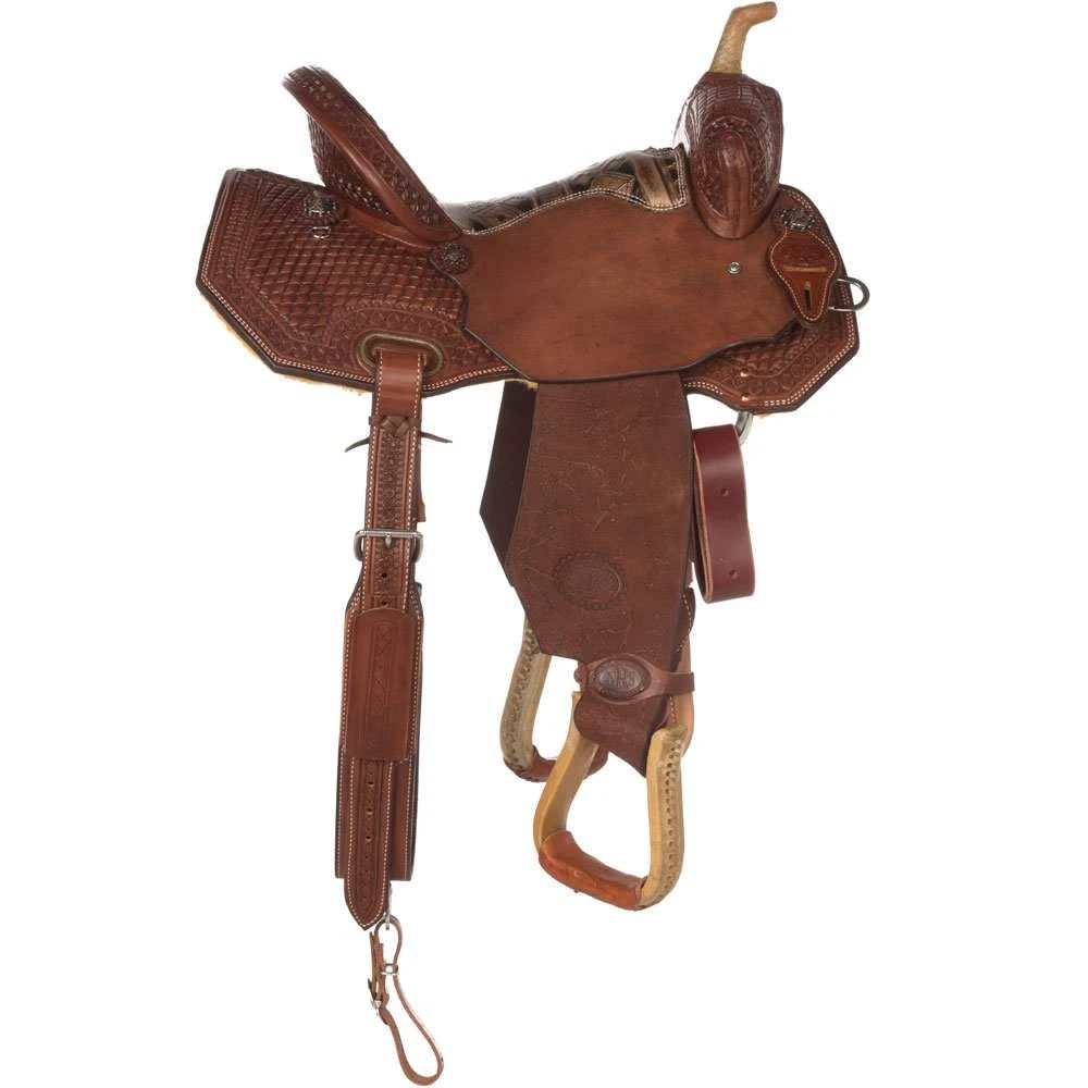 Nrs Competitors NRS Competitor Series Chocolate Half Breed Barrel Racing Saddle 5 Nrs Competitors NRS Competitor Series Chocolate Half Breed Barrel Racing Saddle - Image 3