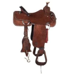 Nrs Competitors Chocolate Roughout Team Roping Saddle 9 Nrs Competitors Chocolate Roughout Team Roping Saddle -NRS || STANCE || Classic Shop 1411891 22