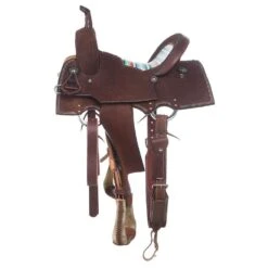 Nrs Competitors Chocolate Roughout Serape Seat Barrel Saddle 8 Nrs Competitors Chocolate Roughout Serape Seat Barrel Saddle -NRS || STANCE || Classic Shop 1412108 1