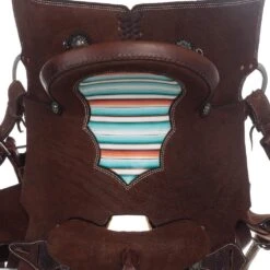 Nrs Competitors Chocolate Roughout Serape Seat Barrel Saddle 11 Nrs Competitors Chocolate Roughout Serape Seat Barrel Saddle -NRS || STANCE || Classic Shop 1412108 4
