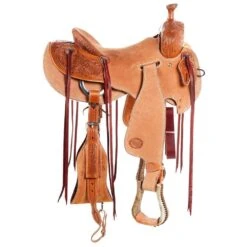 Nrs Competitors NRS Competitor Series 1/4 Breed Natural Poinsettia Seat Rig Ranch Cutter -NRS || STANCE || Classic Shop 1412121 2