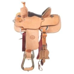 Nrs Competitors Natural Roughout Bullhide Seat Youth Team Roping Saddle -NRS || STANCE || Classic Shop 1412136Y 21