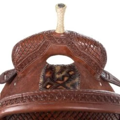 Nrs Competitors 1/2 Breed Chocolate Diamond Stamp With Flower Border Barrel Saddle 7 Nrs Competitors 1/2 Breed Chocolate Diamond Stamp With Flower Border Barrel Saddle -NRS || STANCE || Classic Shop 1412141 3