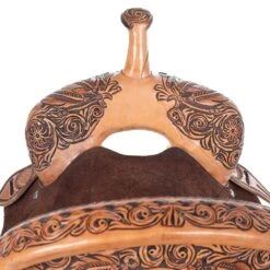 Nrs Competitors Nat Antq And Choc Combo Feather Barrel Saddle -NRS || STANCE || Classic Shop 1412144 3