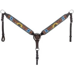 Tough 1 Sunflower And Buckstitch Breastcollar