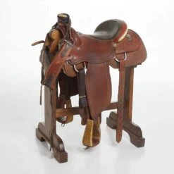 NRS Used 15.5in. McCall Saddlery Team Roper