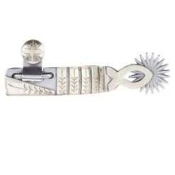 Cowpuncher Bit & Spur Company Silver Mounted Chihuahua Spurs