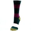 Stance Suited Green Stripe Crew Socks