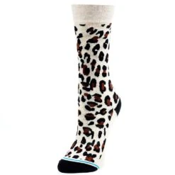 Stance Ladies Black Catty Crew Socks