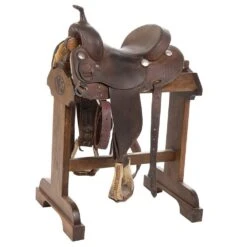 NRS Used 13.5in Piland Saddlery Barrel Saddle