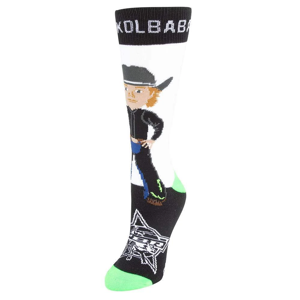 For Bare Feet Unisex FBF Wrangler PBR Derek Kolbaba Signing Bonus OSFM Sock 3 For Bare Feet Unisex FBF Wrangler PBR Derek Kolbaba Signing Bonus OSFM Sock