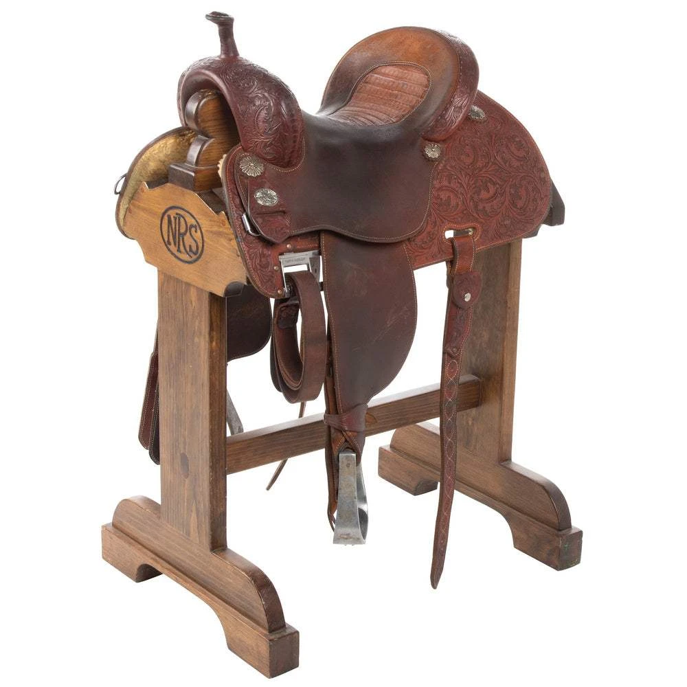 NRS Used 14.5in Martin Crown C Barrel Saddle 3 NRS Used 14.5in Martin Crown C Barrel Saddle