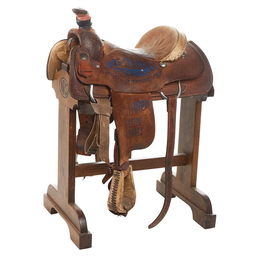 NRS Used 15.5in Double J Saddlery Team Roper 3 NRS Used 15.5in Double J Saddlery Team Roper