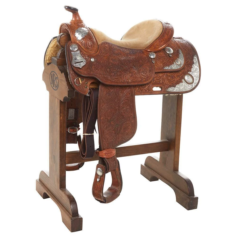 NRS Used 16in Dale Chavez Pleasure Show Saddle 3 NRS Used 16in Dale Chavez Pleasure Show Saddle