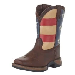 Durango Boots Youth Lil Rebel American Flag Boots