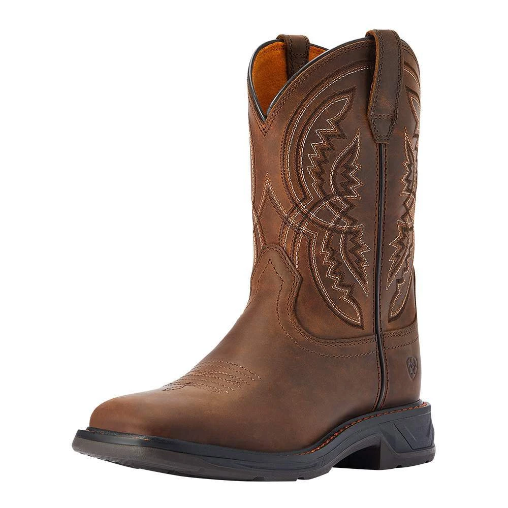 Ariat Youth Coil Dirt Roads Workhog XT Cowboy Boot 3 Ariat Youth Coil Dirt Roads Workhog XT Cowboy Boot