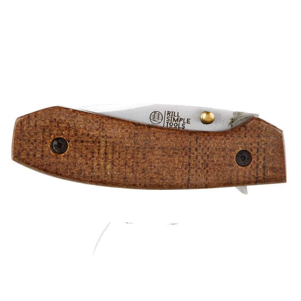 Rill Simple Tools, Llc New Jack Stainless Flip Knife W/Clip 021 3 Rill Simple Tools, Llc New Jack Stainless Flip Knife W/Clip 021