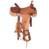 Nrs Competitors NRS 1/4 Breed Chestnut/Natural Combo NRS Floral Team Roping Saddle -NRS || STANCE || Classic Shop 154504 default l