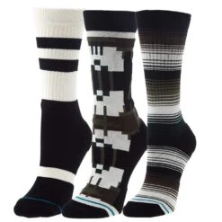 Stance Multi Guage 3 Pack Crew Socks