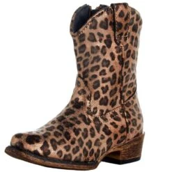 Roper Toddler Riley Leopard Snip Toe Boot