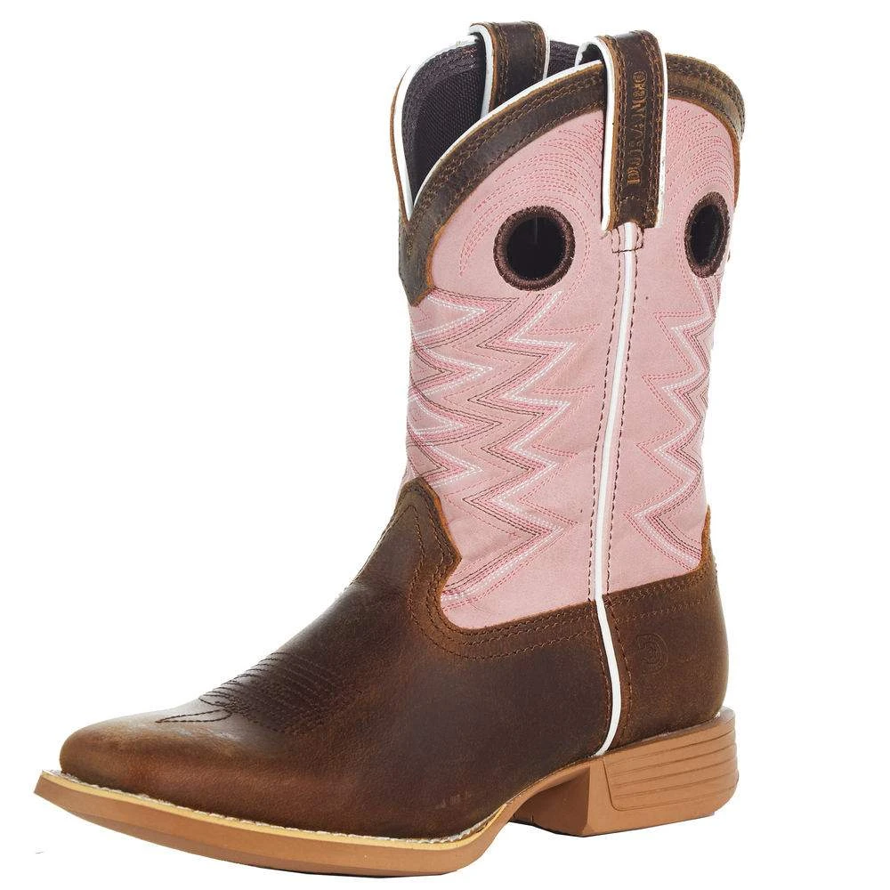Durango Boots Youth Rebel Pro Chestnut BubbleGum Boot 3 Durango Boots Youth Rebel Pro Chestnut BubbleGum Boot