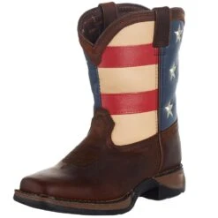 Durango Boots Kids Lil Rebel American Flag Boots
