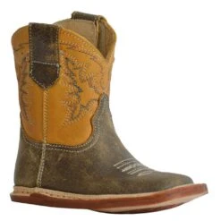 Roper Infant Colt Brown Leather Boot