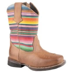 Roper Toddler Cora Serape Cowgirl Boot