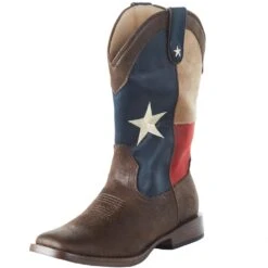 Roper Youth Lone Star Square Toe Boot