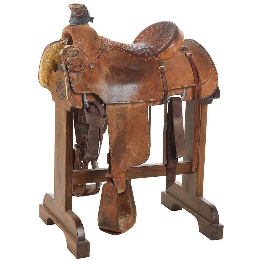 NRS Used 15in HW Leather Team Roper 3 NRS Used 15in HW Leather Team Roper