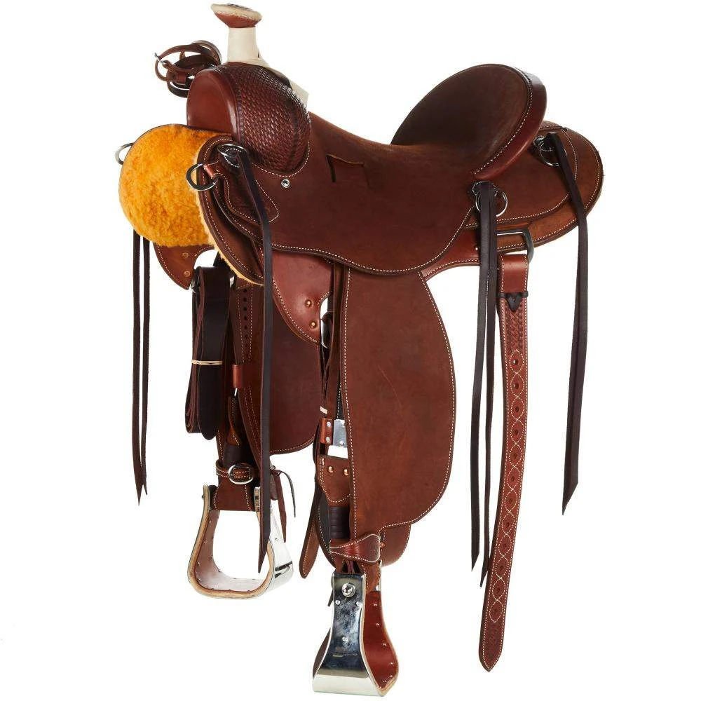 Martin Saddlery Chestnut 1/8 Breed Mini Basket Rancher 3 Martin Saddlery Chestnut 1/8 Breed Mini Basket Rancher