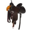 Martin Saddlery Chocolate Crown C 1/2 Breed Barrel Saddle 1 Martin Saddlery Chocolate Crown C 1/2 Breed Barrel Saddle -NRS || STANCE || Classic Shop 160480 default l