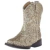 Roper Toddler Silver Glitter Galor Cowgirl Boot -NRS || STANCE || Classic Shop 161224 default l