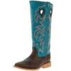 Twisted X Youth Dark Chocolate And Electric Turquoise Buckaroo Boot 2 Twisted X Youth Dark Chocolate And Electric Turquoise Buckaroo Boot -NRS || STANCE || Classic Shop 161413 default l