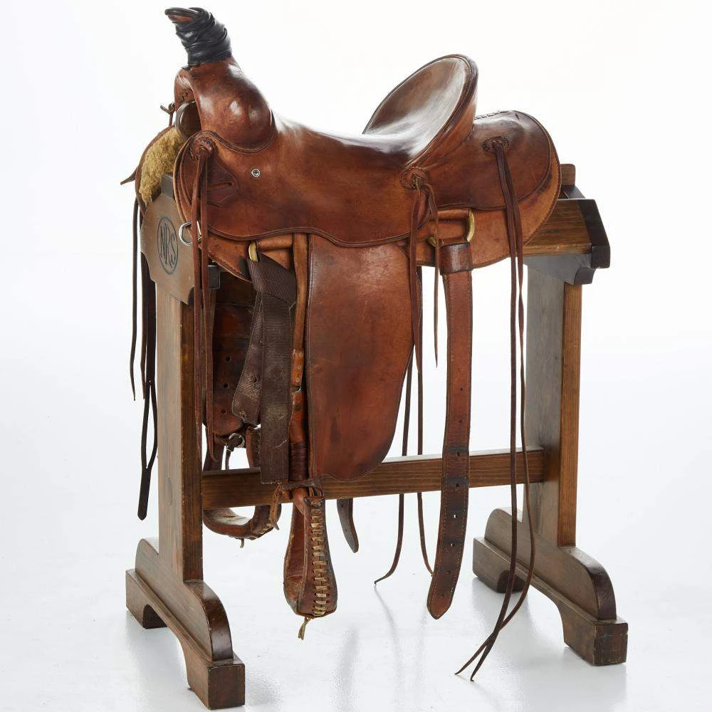 NRS Used 14.5in Lazy SB Saddlery Ranch Saddle 3 NRS Used 14.5in Lazy SB Saddlery Ranch Saddle