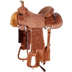 Tomahawk 3/4 Breed Floral Team Roper