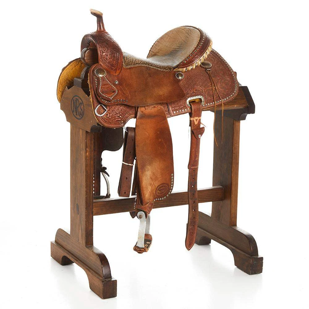 NRS Used 14in Teskey's Barrel Saddle 3 NRS Used 14in Teskey's Barrel Saddle
