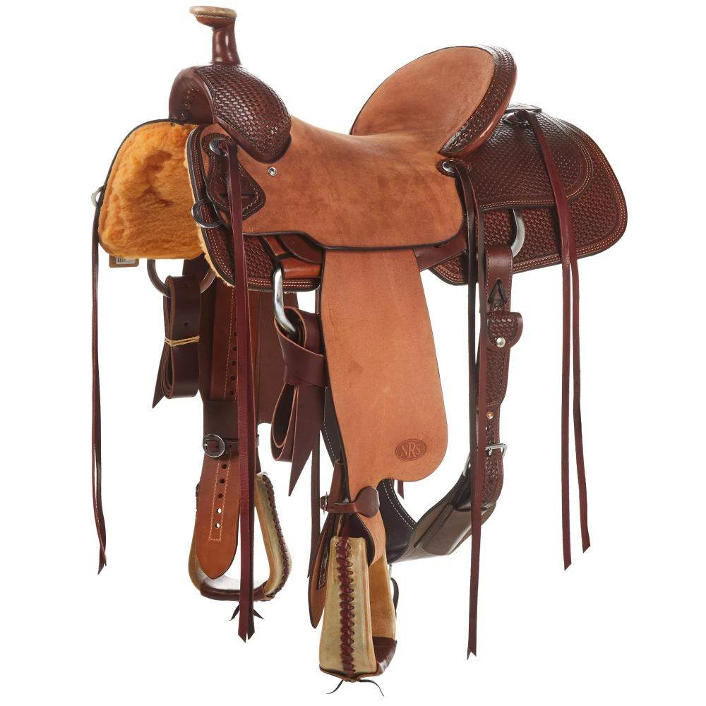 Reinsman Heavy Oil 1/2 Breed Mini Basket Stamp Team Roper 3 Reinsman Heavy Oil 1/2 Breed Mini Basket Stamp Team Roper