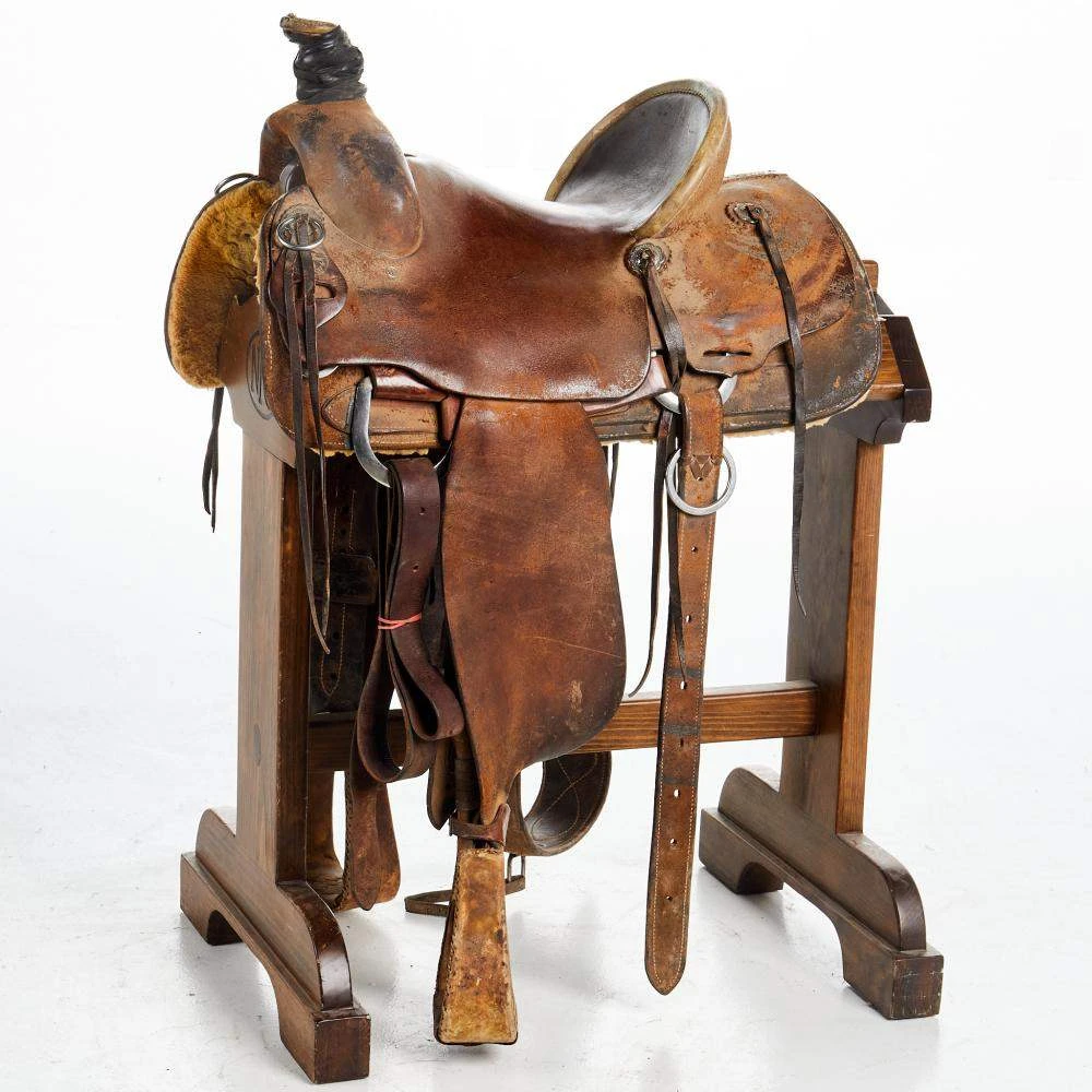 NRS Used 14.5in Sulphur River Ranch Saddle 3 NRS Used 14.5in Sulphur River Ranch Saddle