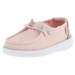 Heydude Toddler Hey Dude Wendy Glitter Rose Crystal Casual Shoe