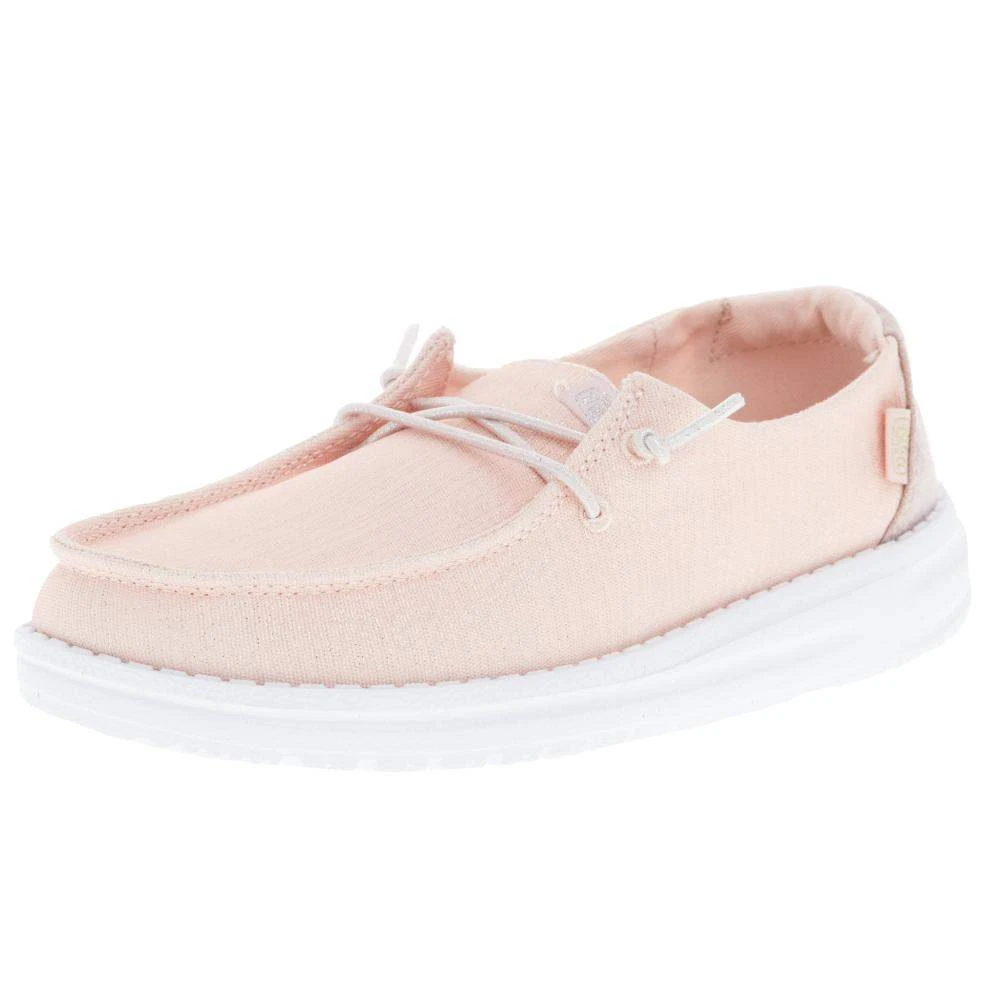 Heydude Youth Hey Dude Wendy Glitter Rose Crystal Casual Shoe 3 Heydude Youth Hey Dude Wendy Glitter Rose Crystal Casual Shoe
