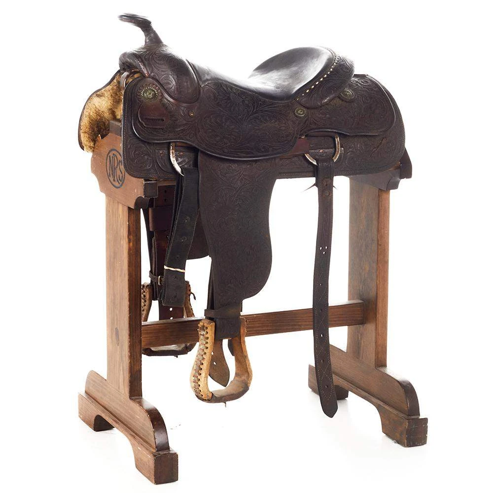 NRS Used 15.5in Longhorn All Around Saddle 3 NRS Used 15.5in Longhorn All Around Saddle