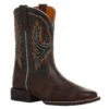 Ariat Youth Wilder Hat Box Brown And Deepest Teal Boot -NRS || STANCE || Classic Shop 164270 default l