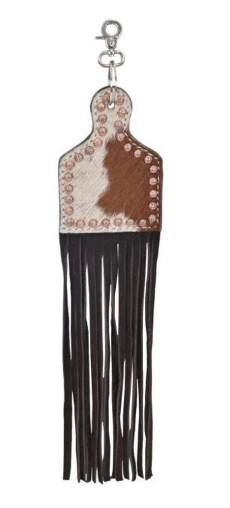 Rafter T Ranch Company Cowhide Collection Saddle Purse Charm 3 Rafter T Ranch Company Cowhide Collection Saddle Purse Charm