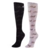 Nestery Hoisery Ariat Ladies Script Navy And Pink 2 Pack Knee High Socks -NRS || STANCE || Classic Shop 164813 default l