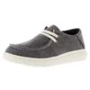 Ariat Youth Washed Black Canvas Hilo Casual -NRS || STANCE || Classic Shop 164859 default l