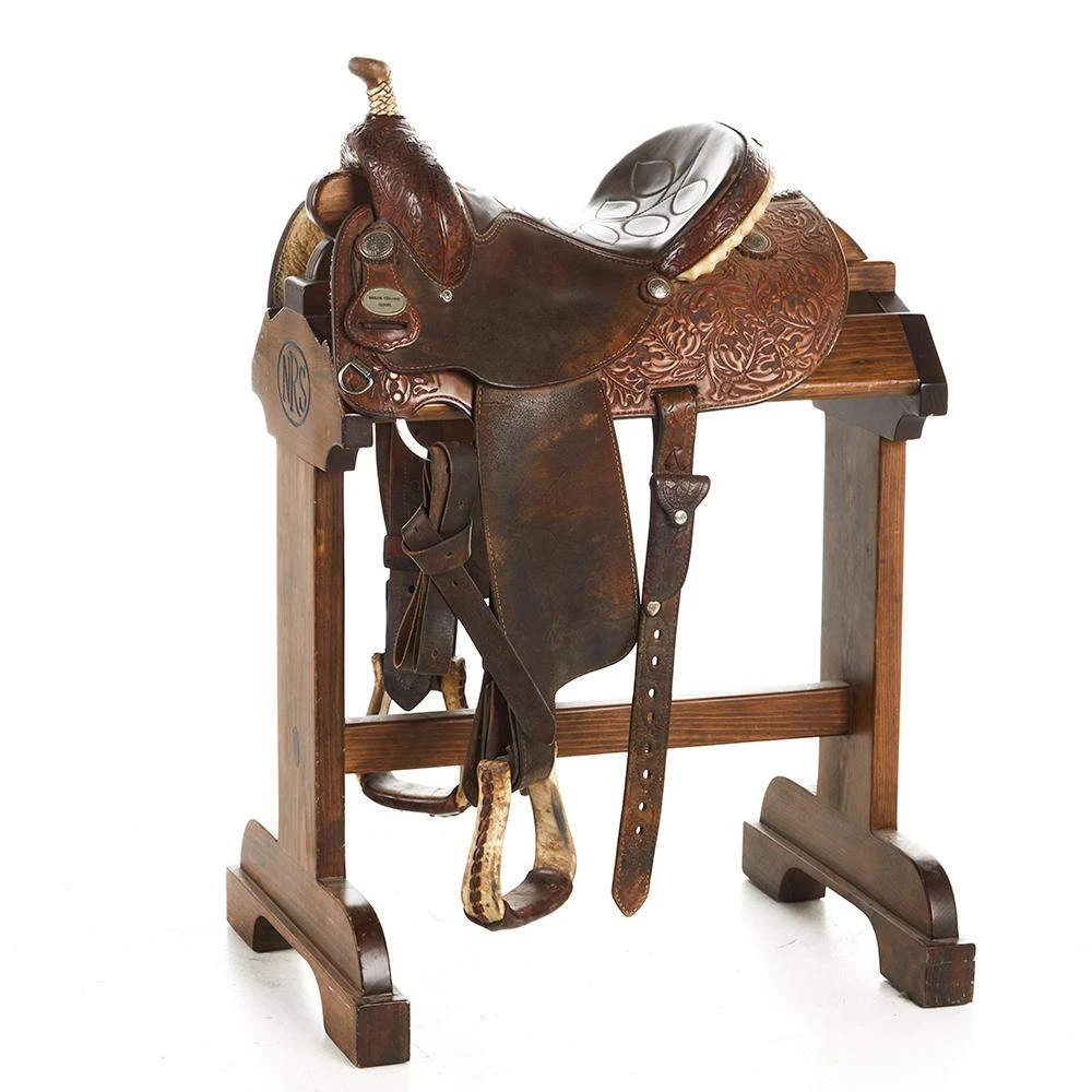 NRS Used 13in Ammerman Barrel Saddle 3 NRS Used 13in Ammerman Barrel Saddle